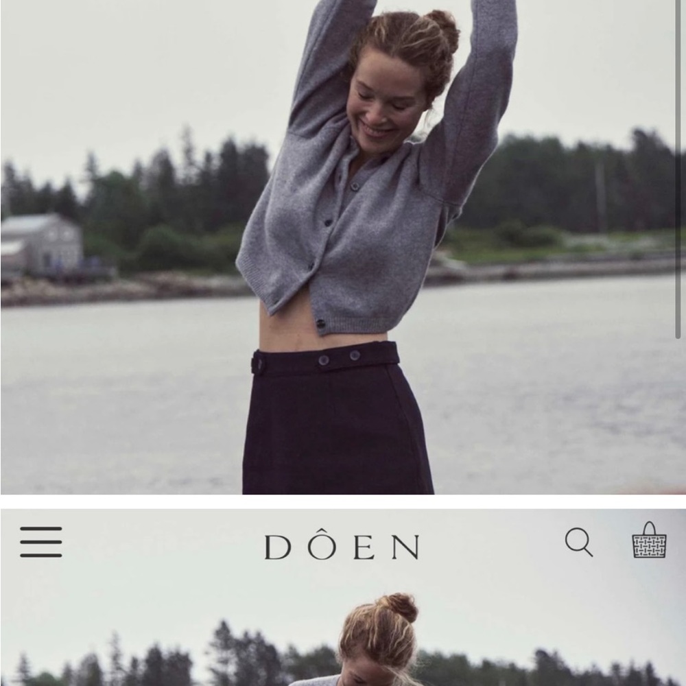 ISO: Doen Ashford Cardigan size small